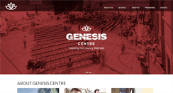 Desktop Screenshot of genesis-centre.ca